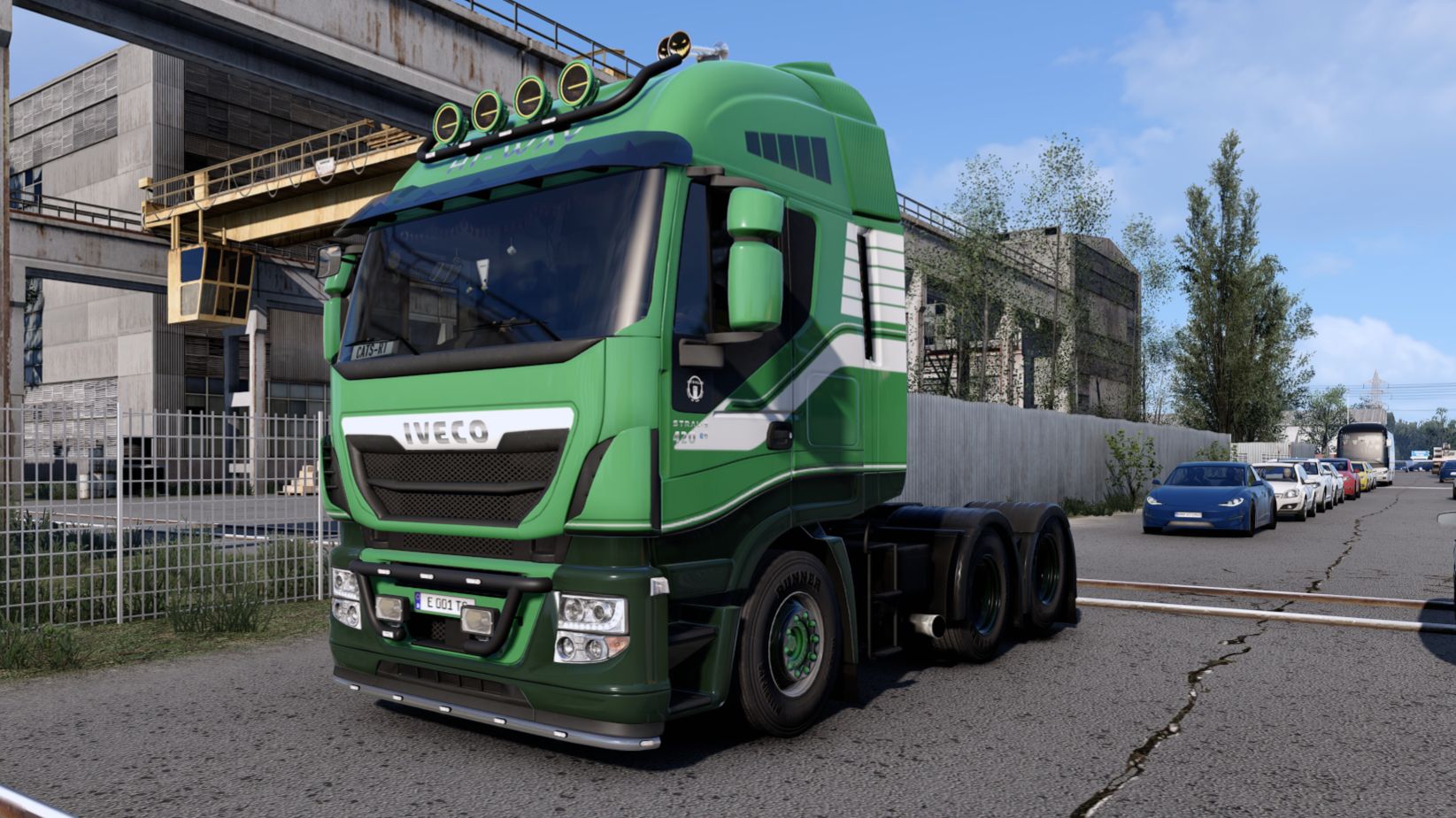 ЕТС2 на Iveco Stralis HI-Way маршрут Бухарест-Мангалия
