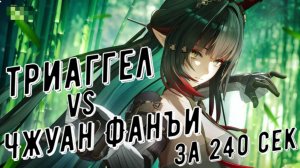 Триаггел (Triaggelos) vs Чжуан Фанъи, 03:39 сек, отделка медали за 240 секунд в Arknights Endfield