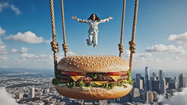 Невероятно приятные парящие кровати в невозможных местах создает визуальную атмосферу для сна ASMR