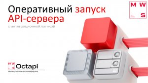 Быстрый запуск API-сервера с интеграционной логикой на MWS Octapi