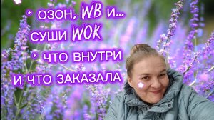 Озон, WB и суши WOK: пока ждала заказ, показала зал и поболтала с вами 🍣🛍️»