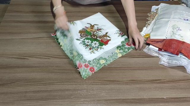 Лот 147 Скатерти салфетки Германия 1010₽-кг 57 ед 7,3 кг