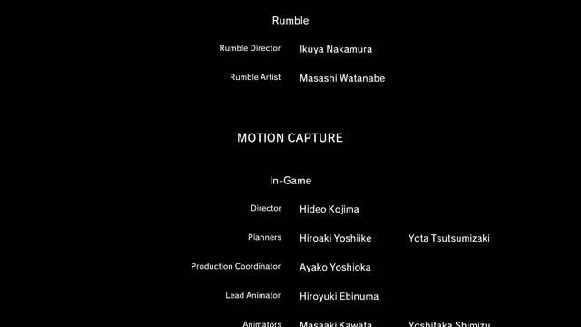 Metal Gear Solid V Ground Zeroes - Titles