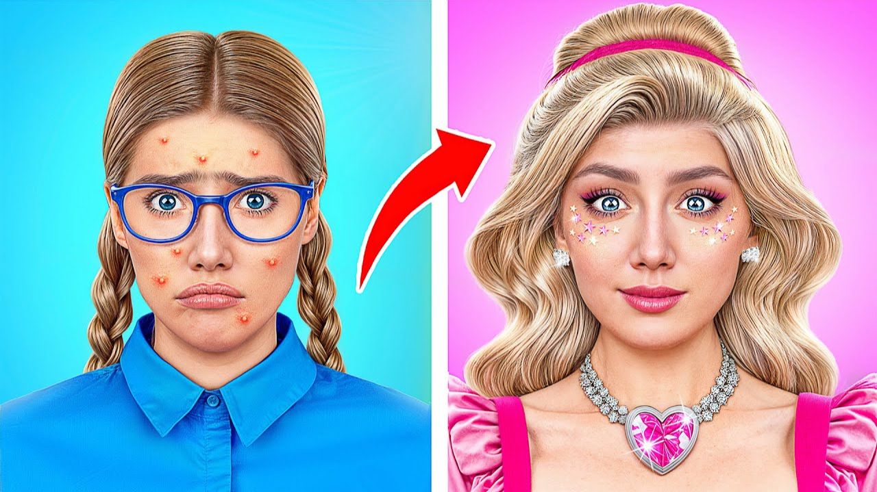 От Ботанши до Популярной Челлендж # Сумасшедший Челлендж от Jelly DO Challenge