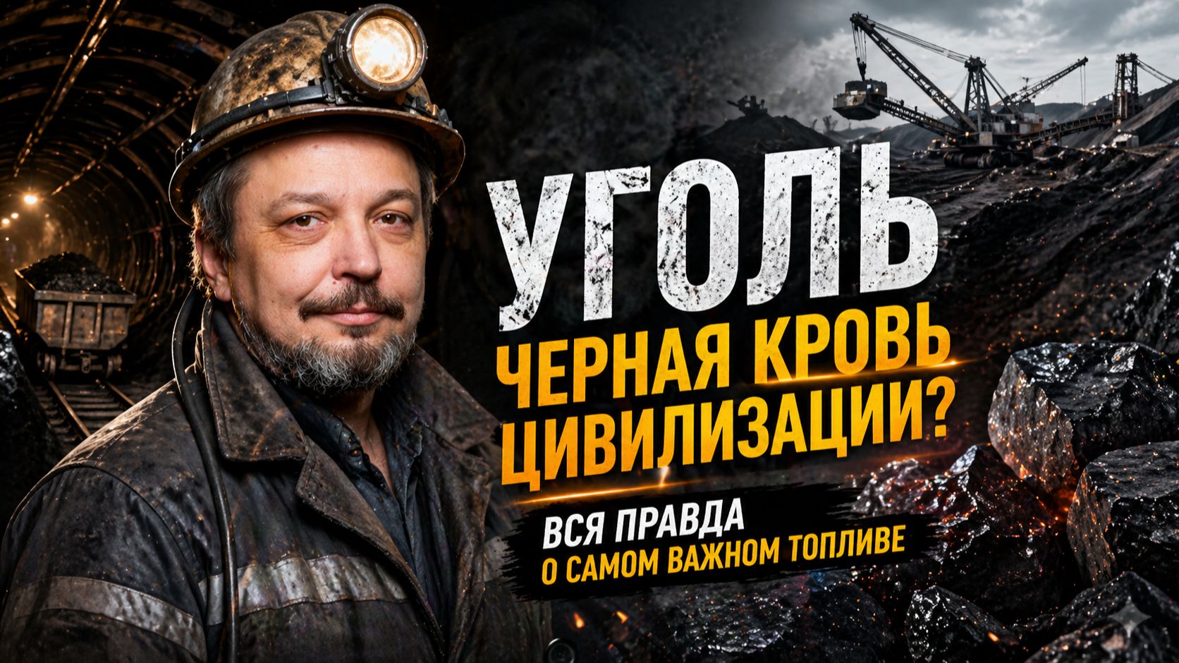 Главное топливо планеты: Всё о каменном угле от геологии до добычи