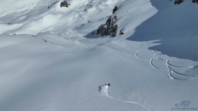 Горные лыжи фрирайд в Абхазии