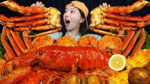 АСМР ЕДА КОРЕЯ | МУКБАНГ | ОМАР | КРАБЫ | КРАБОВЫЕ НОЖКИ