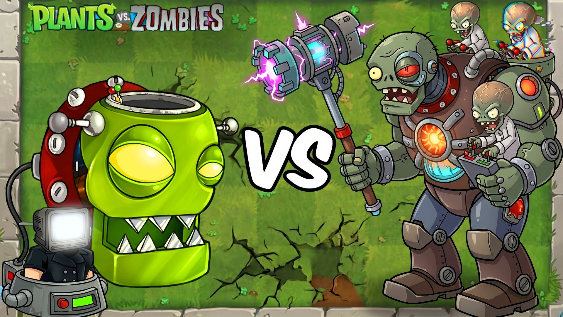 Зомби против растений Hybrid Grafted PVZ FUSION EXPANDED MOD Plants Vs Zombies-2