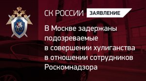 В Москве задержаны подозреваемые в совершении хулиганства в отношении сотрудников Роскомнадзора