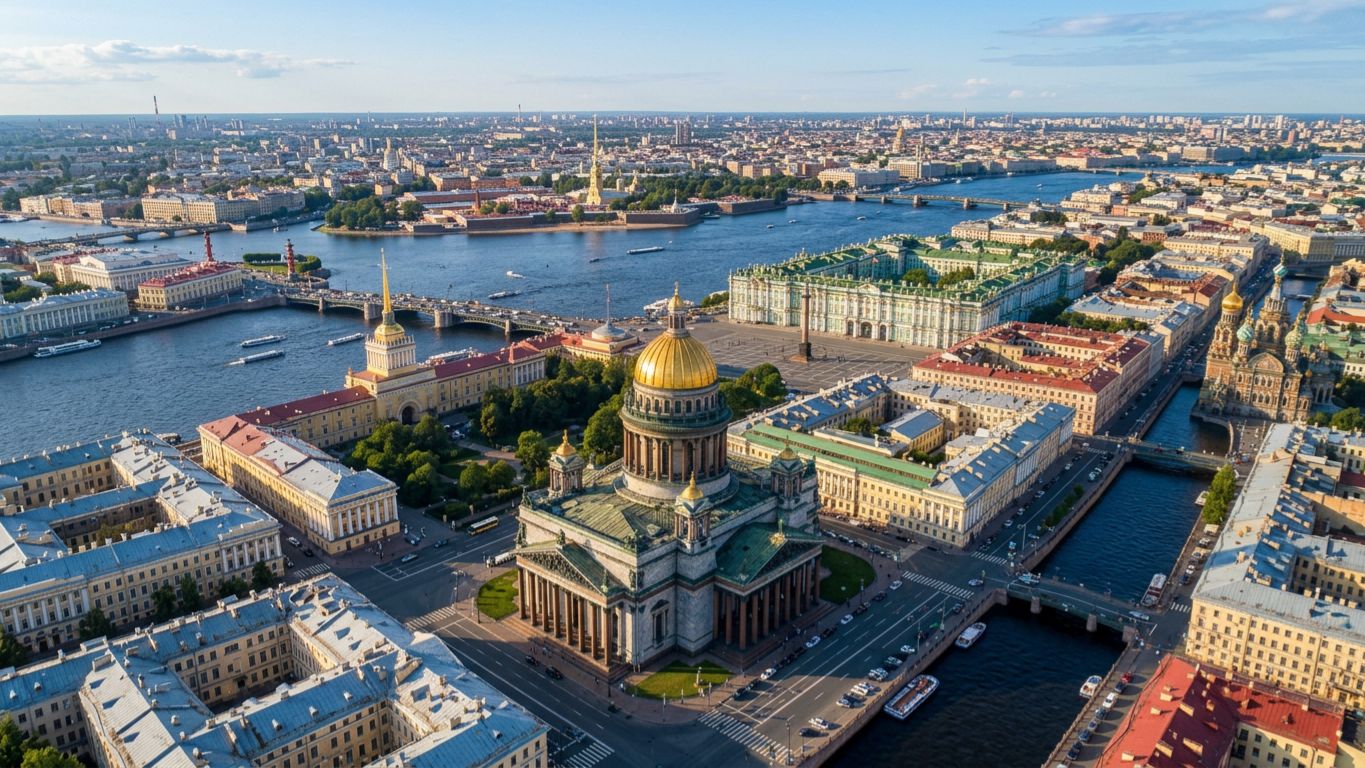 🌟 Санкт-Петербург — это город, который завораживает с первого взгляда!
