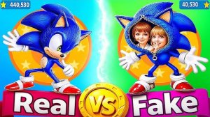Фейк или настоящий Кто круче — Соник против Соника!