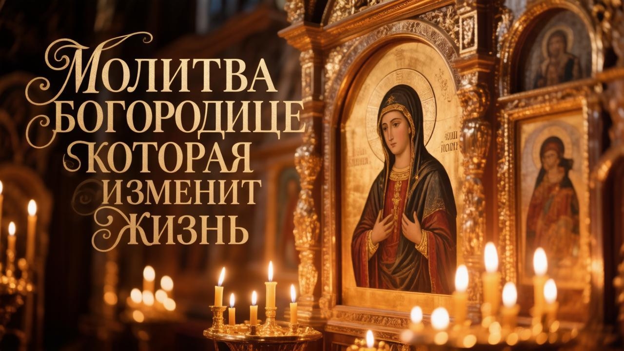 Молитва Богородице которая изменит вашу жизнь🙏