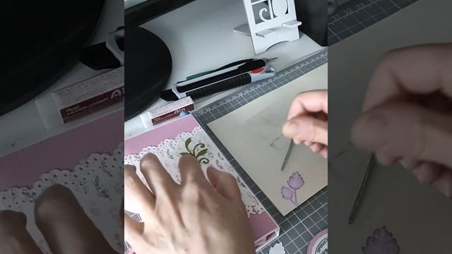 Открытка с шоколадом ручной работы