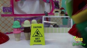 PRETEND FOOD TOYS ICE CREAM SHOP !