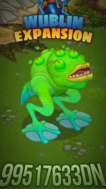 Брамп на Острове Растений – Фанатское Вублинское Расширение (My Singing Monsters Мои Поющие Монстры)