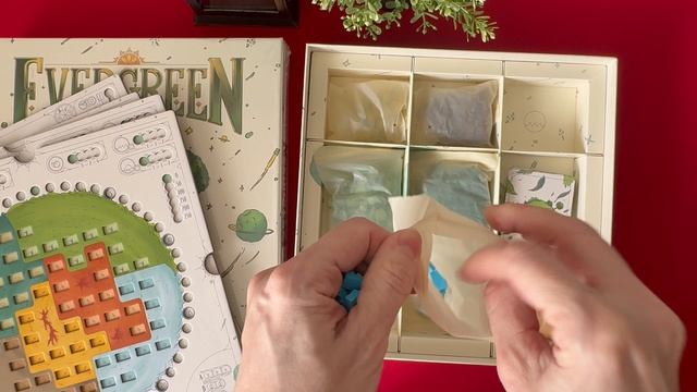 Распаковка настольная игра «Evergreen» Эвергрин