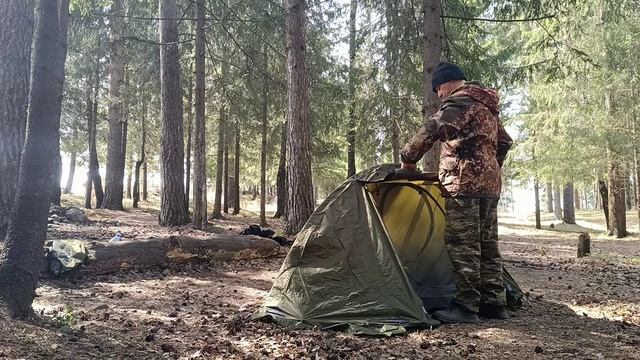 Палатка трекинговая одноместная Talberg