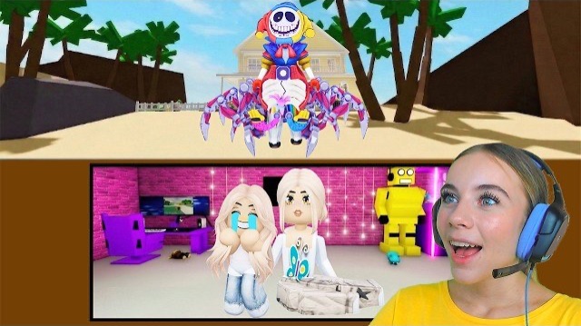 СТРОЮ БУНКЕР ПОД ЗЕМЛЁЙ ЧТОБЫ ЗАЩИТИТЬ МАЛЫША АЛЁНУ ОТ ПРОТОТИПА В БРУКХЕЙВЕН в ROBLOX!