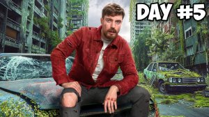 Я ПРОВЁЛ 7 ДНЕЙ В ЗАБРОШЕННОМ ГОРОДЕ!MRBEAST МИСТЕРБИСТ НА РУССКОМ мистер бист