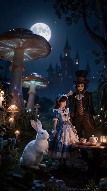 Загадочное приключение в волшебном лесу #фэнтези #приключения #волшебство #мультфильм