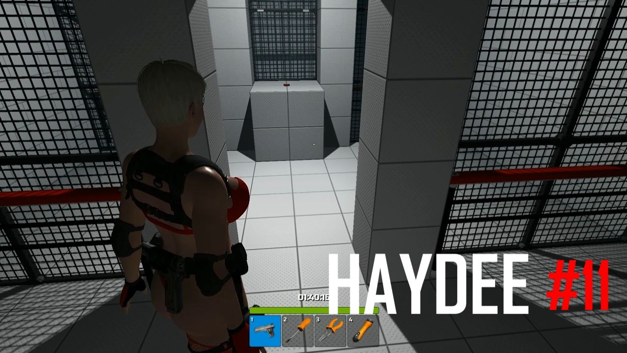 Haydee. Прохождение 11.Вторая красная карта