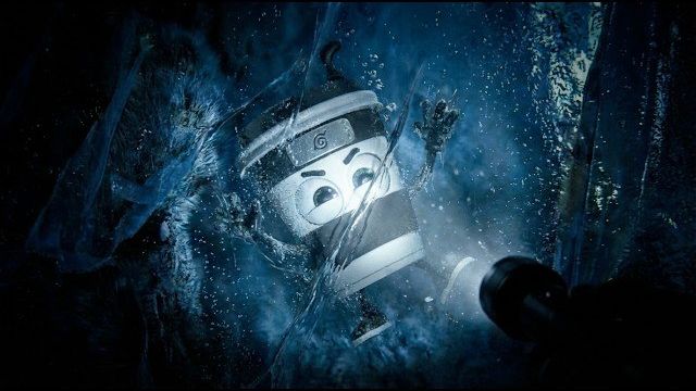 Восстановление заброшенного персонажа Brain Lot, найденного во льду