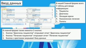 Ускорение работы врачей с помощью баз данных команда - интелектуалы