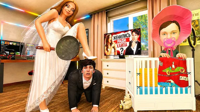 Мод жена Холи Баама  Побег от Блогера Мод