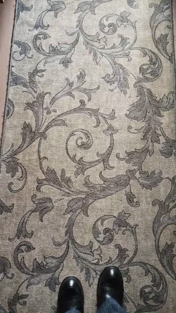 коврик постирался и высох