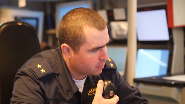 Учебный пуск ракетной-торпедой по условной цели