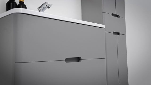 Мебель для ванной VIANT Бали серая