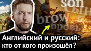 Почему английские слова похожи на русские | История индоевропейских языков