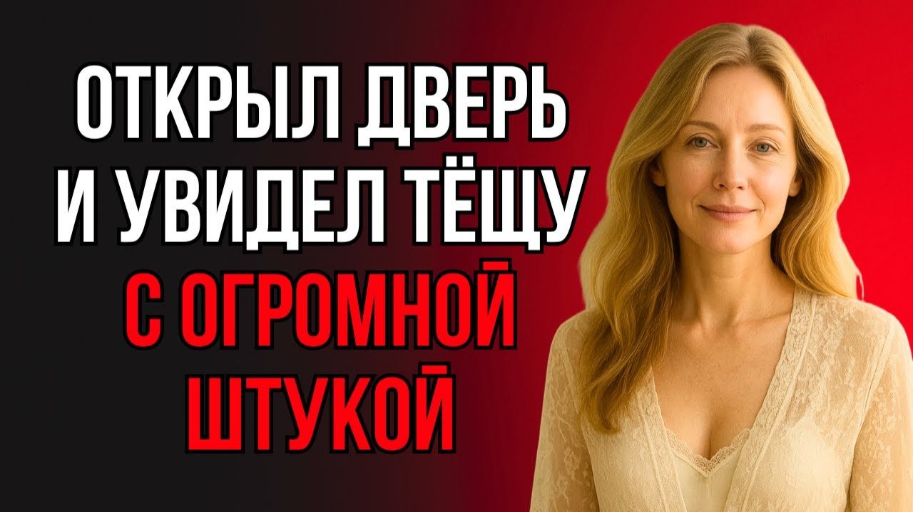 ЧТО ТВОРИЛА ТЁЩА ЗА ДВЕРЬЮ# Я НЕ ПОВЕРИЛ СВОИМ ГЛАЗАМ...