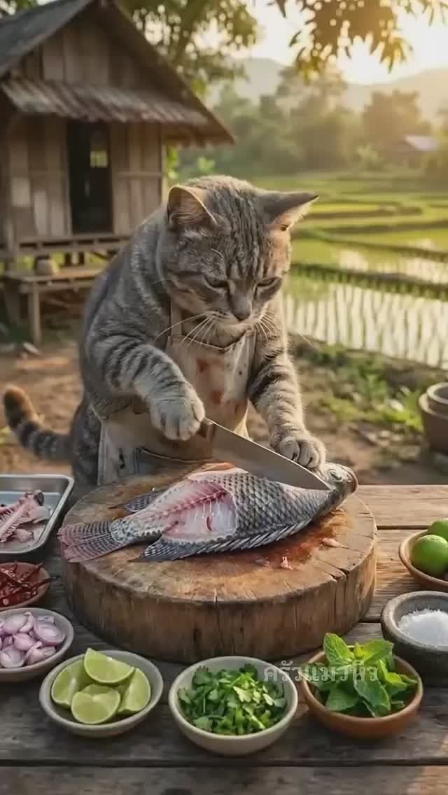 Рубленная рыба с зеленью