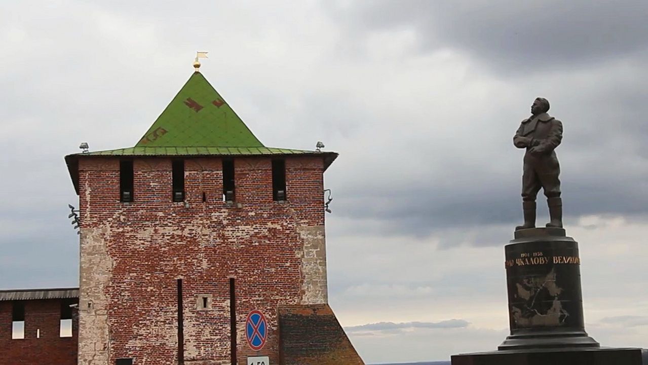 НИЖЕГОРОДСКОЕ ВОСКРЕСЕНЬЕ в АПРЕЛЕ на МИНИНА ПОЭТИЧЕСКИЙ КЛИП моего стихотворения ВЫШНЯЯ НАША ЗВЕЗДА