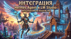 ⚡ Магия Вестника: Агент Гермес, LM Studio и локальные LLM