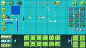 Geometry dash постройка уровня ДЕНЬ 11 с 1 мая и ОБНОВЛЕНИЕ SFX