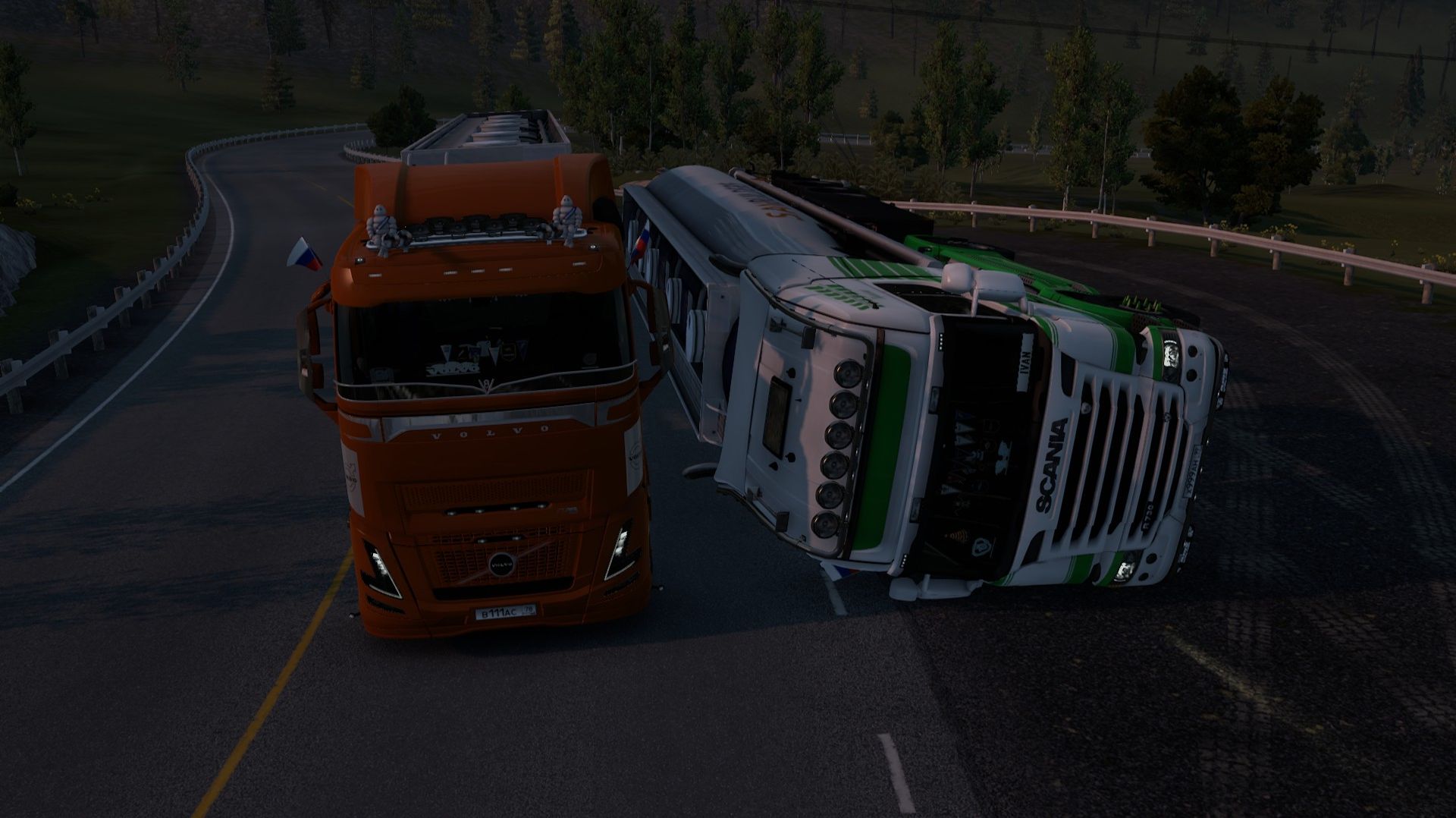 Euro Truck Simulator 2 TruckersMP стрим КОНВОЙ