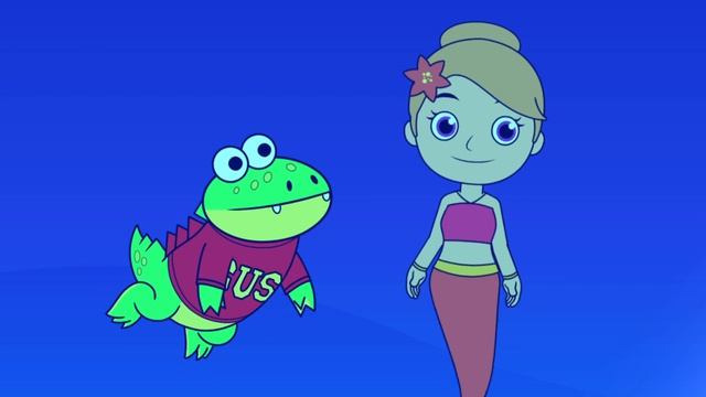 Mermaid Adventure Underwater With Gus the Gummy Gator!