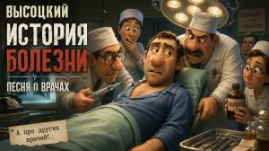 В.С.ВЫСОЦКИЙ: ПЕСНЯ О ВРАЧАХ «ИСТОРИЯ БОЛЕЗНИ»! Жёсткая правда о врачах (3D мультфильм)
