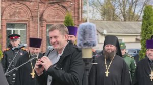 Открытие памятника царю Николаю