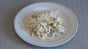 Вкусный хрустящий салатик.