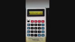 Toshiba LC-830, 1977