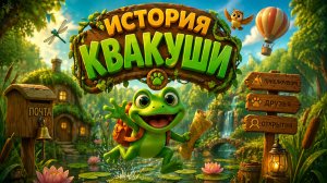 Мультфильм для детей Квакваландия: «История Квакуши» 1 серия