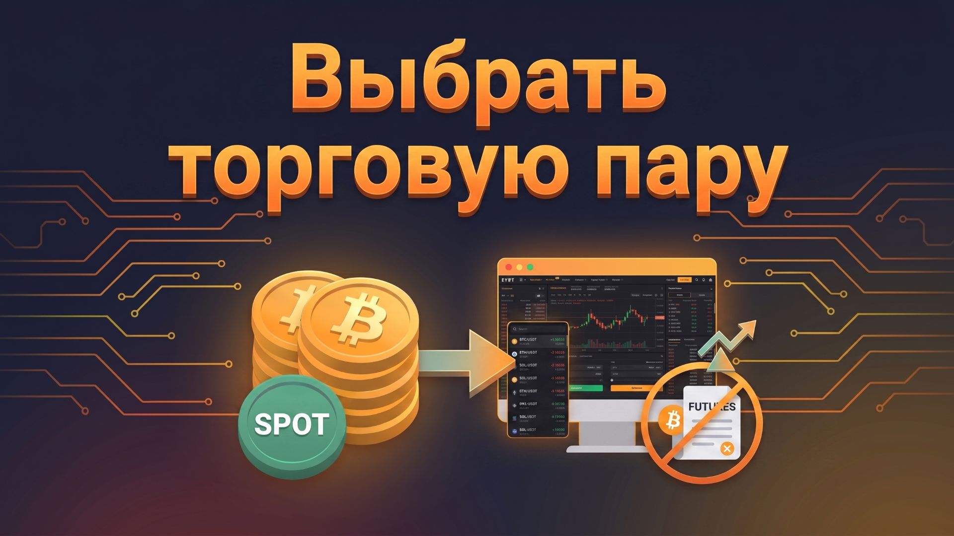 Как Выбрать Торговую Пару на Споте Bybit и Не Перепутать со Фьючерсами