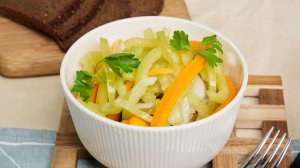 Маринованный болгарский перец с морковью