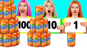 100 Слоев Еды Челлендж # Потрясающие Кухонные Хитрости от Jelly DO Challenge