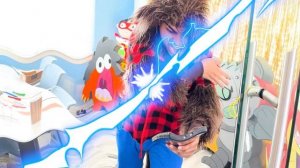 Magic REMOTE CONTROL Turns Friends into MARIO! Remote Control Challenge