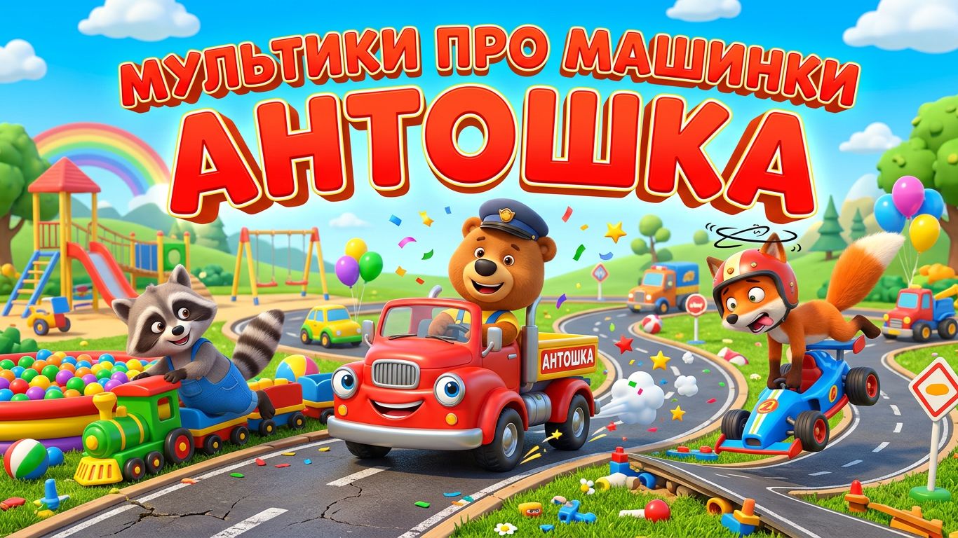 Мультики про машинки антошка