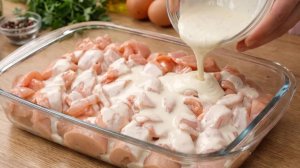 КУРИЦА в Этом СОУСЕ ОБЪЕДЕНЬЕ! Это Бесподобно ВКУСНЫЙ Рецепт в Чесночном Соусе!
